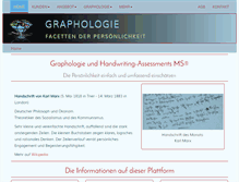 Tablet Screenshot of grapho.ch